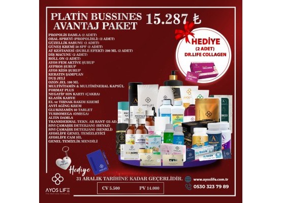 PLATİN BUSSINES AVANTAJ PAKET