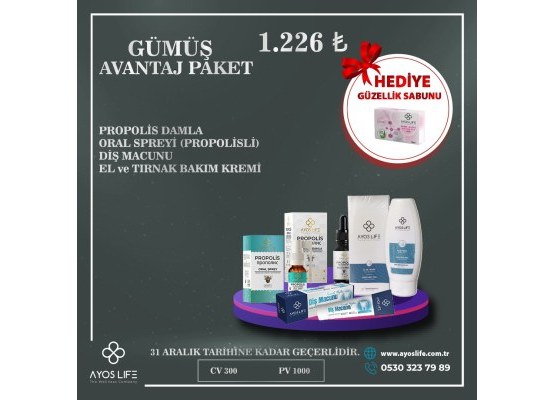 GÜMÜŞ AVANTAJ PAKET