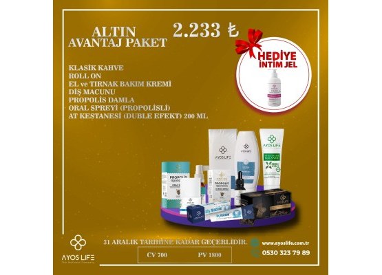 ALTIN AVANTAJ PAKET