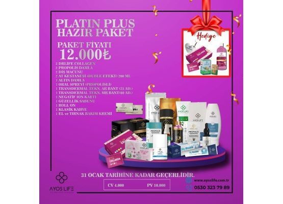 PLATİN PLUS AVANTAJ PAKET