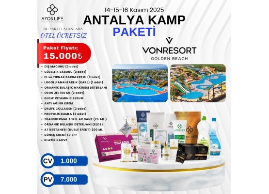 ANTALYA KAMP PAKETİ