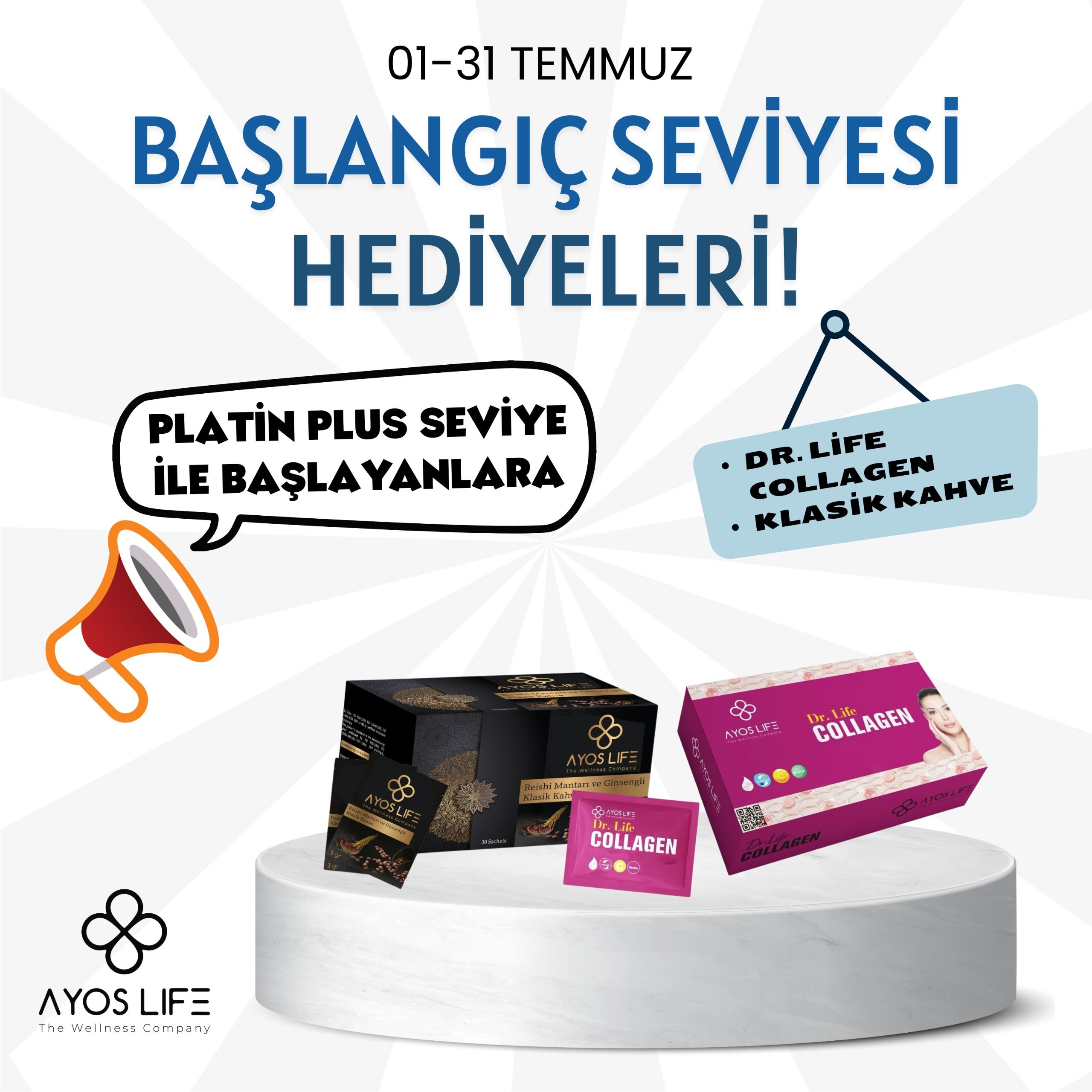 PLATİN PLUS SEVİYE BAŞLANGIÇ HEDİYESİ