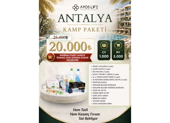 ANTALYA KAMP PAKETİ