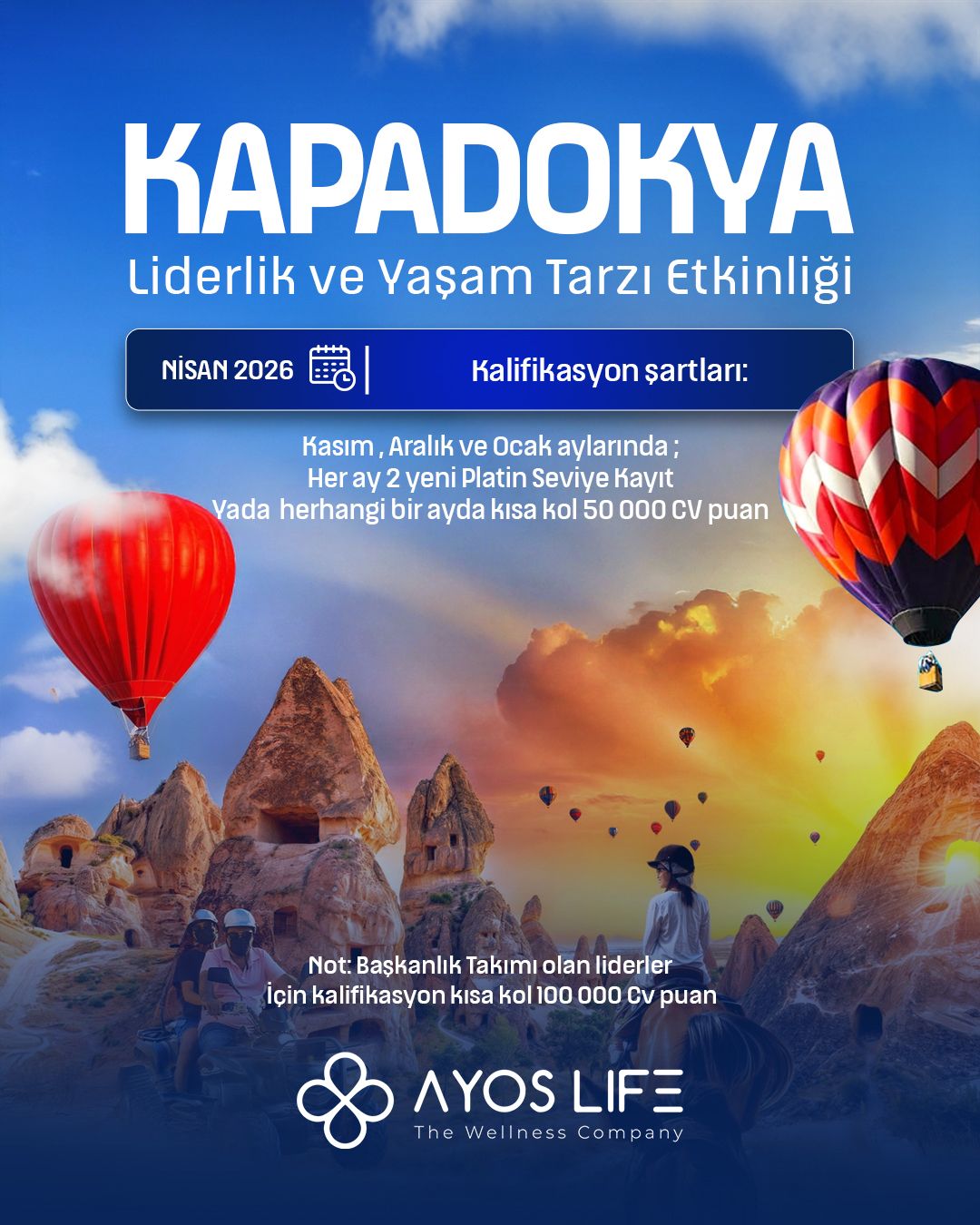 KAPADOKYA YAŞAM TARZI ETKİNLİĞİ