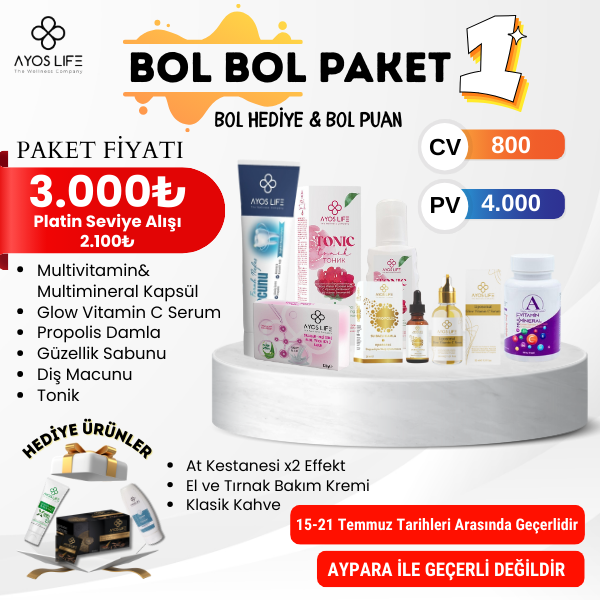 AYOSLIFE PRIME PAKET
